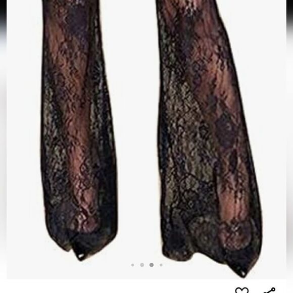 Long Sleeve Mesh Sheer See Through Jumpsuit medium - Picture 3 of 13